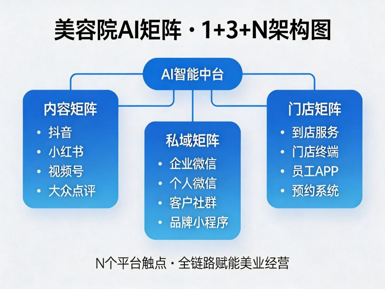 如何帮助美容院做矩阵 让你的生意从门店流量到线上线下一体